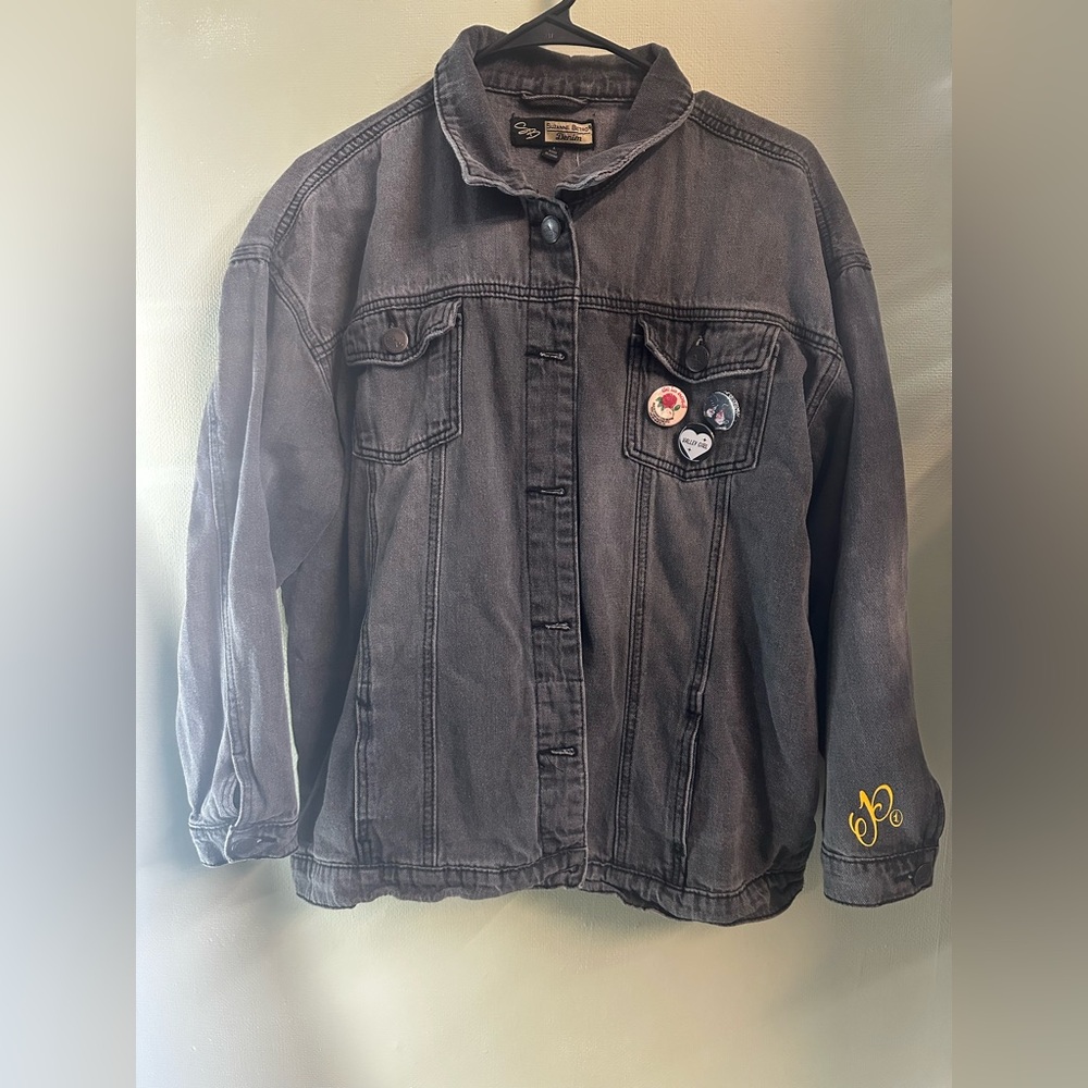 Suzanne Betro Black Jean Jacket “Custom”